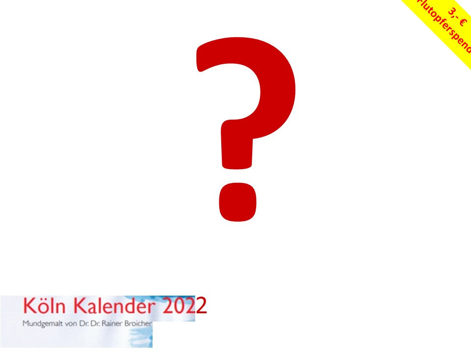 Neue Kalender 2022 vorbestellbar