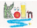Postkarte  'Köln-Logo'